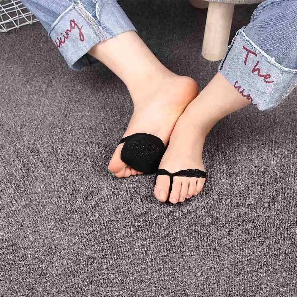 Women Forefoot Insoles Invisible High Heeled Shoes/Slip Resistant Half Yard Pads Non Slip T-Shape Cushion Shoe Pads