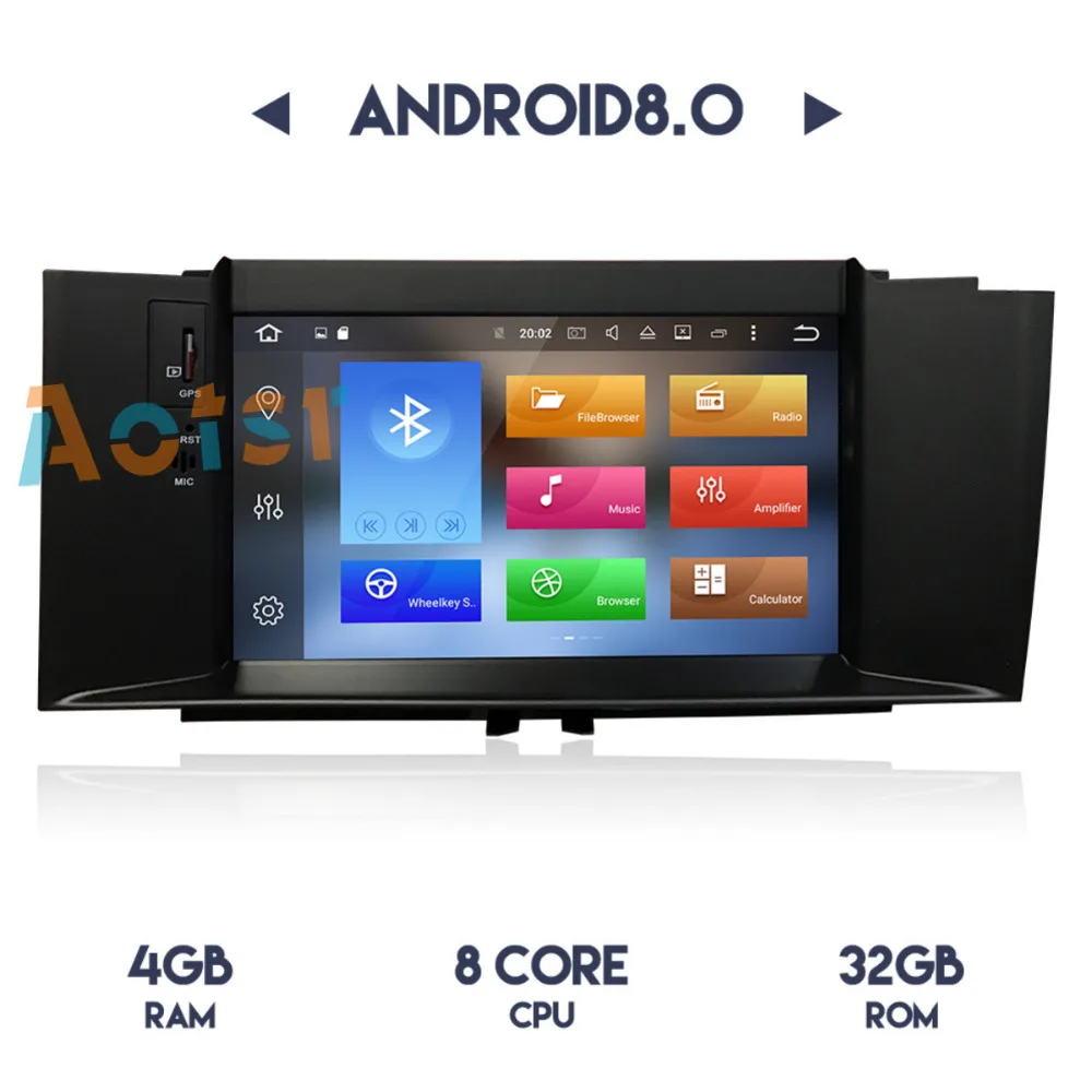 

1 Din Newest 8 Core Android8.0/4 Core 7.1 Car Radio GPS Car No DVD Player Auto Stereo Headunits For Citroen C4 C4L DS4 2012-2016