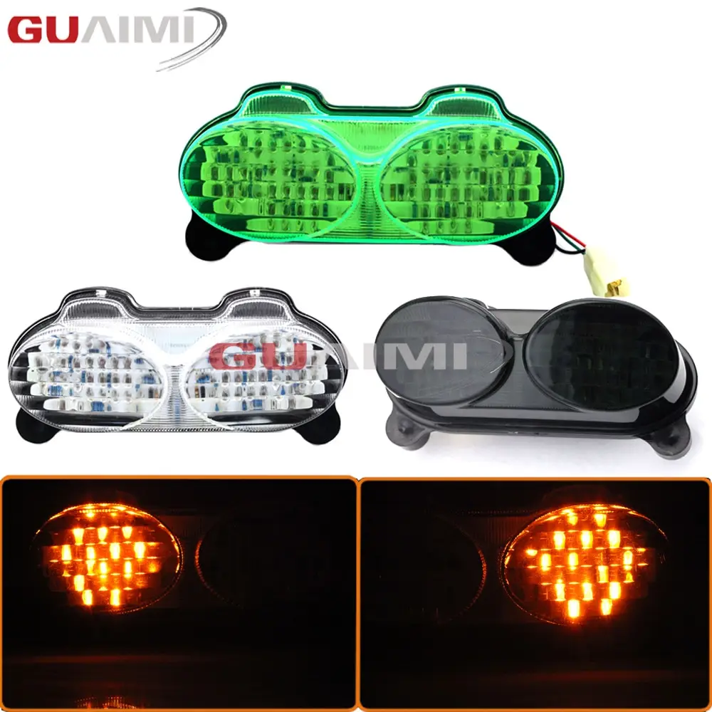 LED Tail Brake Turn Signals Light For Kawasaki ZZR600 ZR7S ZX900 Ninja ZX6R ZX9R LED Tail Brake Turn Signals Light For Kawasaki ZZR600 ZR7S ZX900 Ninja ZX6R ZX9R