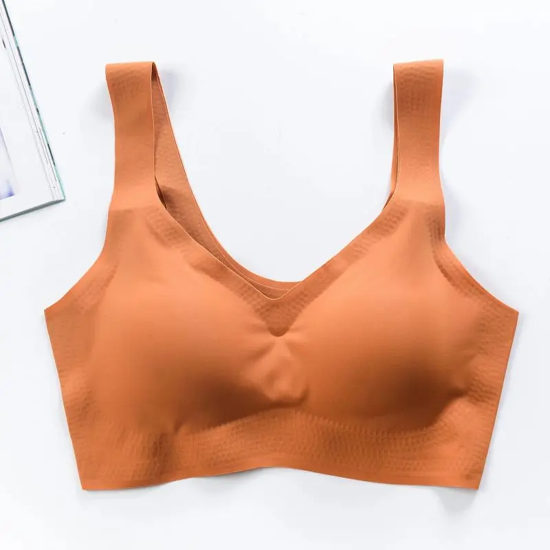  Casual Soft Sleep Active Bra 2019 Women Seamless Bra Fahsion Ladies Cropped Top