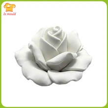 LXYY DIY элегантные силиконовые формы для мыла камелии форма для торта глина для поделок цветок