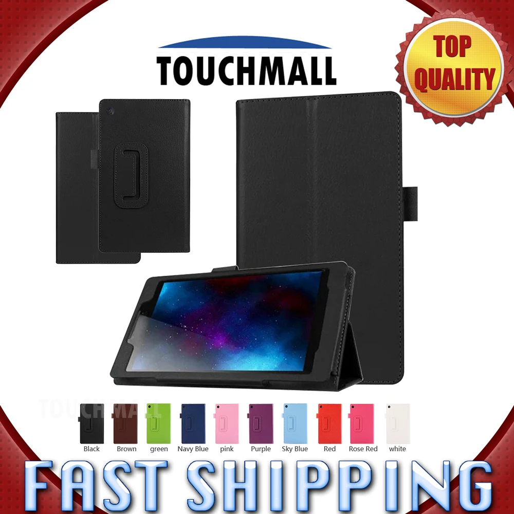 

New PU Leather Case Stand Cover Protective Skin For Lenovo Tab 2 A7-10 A7-10F A7-20 A7-20F