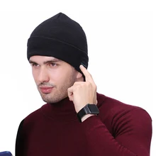 Беспроводная Bluetooth вязаная круглая шапочка зимняя теплая уличная Беговая шапка Музыкальная гарнитура TY53
