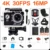 Экшн-камера Ultra HD 4k видеокамеры Wi-Fi 16MP 170 камера go 4 K Депортива 2 дюйма f60 Водонепроницаемый Спорт Камера pro 1080 P 60fps cam - изображение