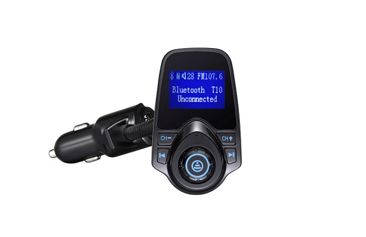  1 Uds. Kit de manos libres para coche Super Bluetooth transmisor FM reproductor de música MP3 5V 2.