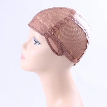HARMONY 20 Pieces breathable mesh weaving wig caps for making wigs with adjustable strap (Black Brown Blonde in stock) 5