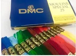 

oneroom 100% Cotton 600pcs French DMC Embroidery Floss Thread / Cross Stitch Yarn Floss Thread--Choose Any Colors And Quantity