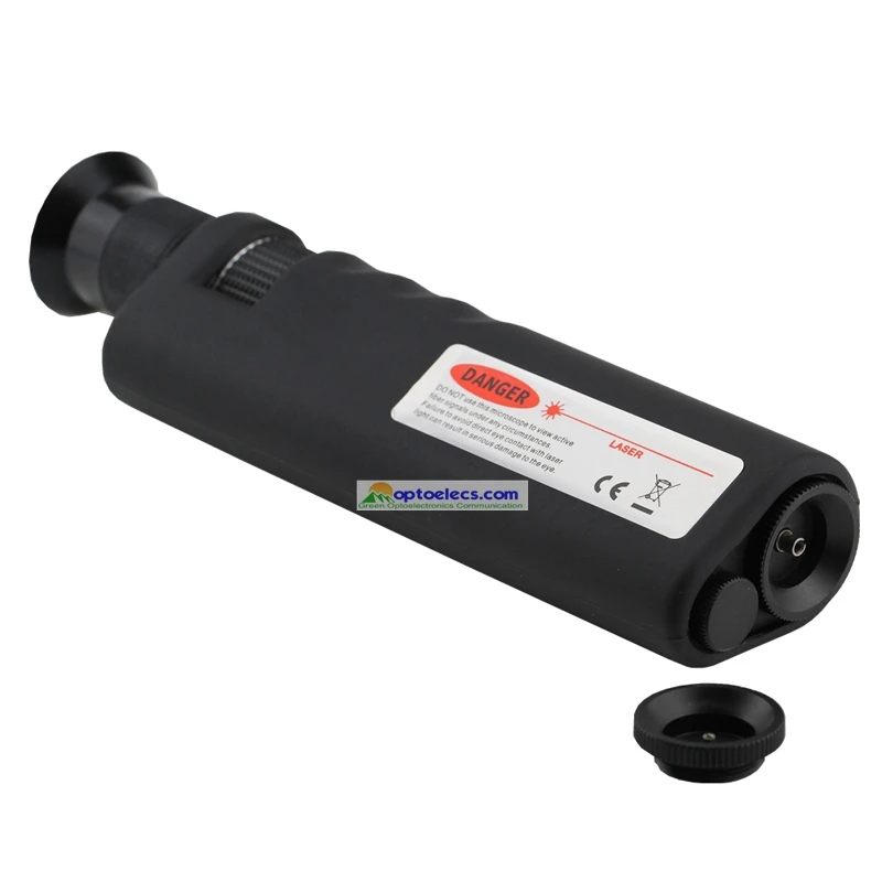 

400X Optical Fiber Inspection Probe MicroScope For Inspecting SC FC ST LC Fiber Terminations 2.5mm/1.25mm adapter