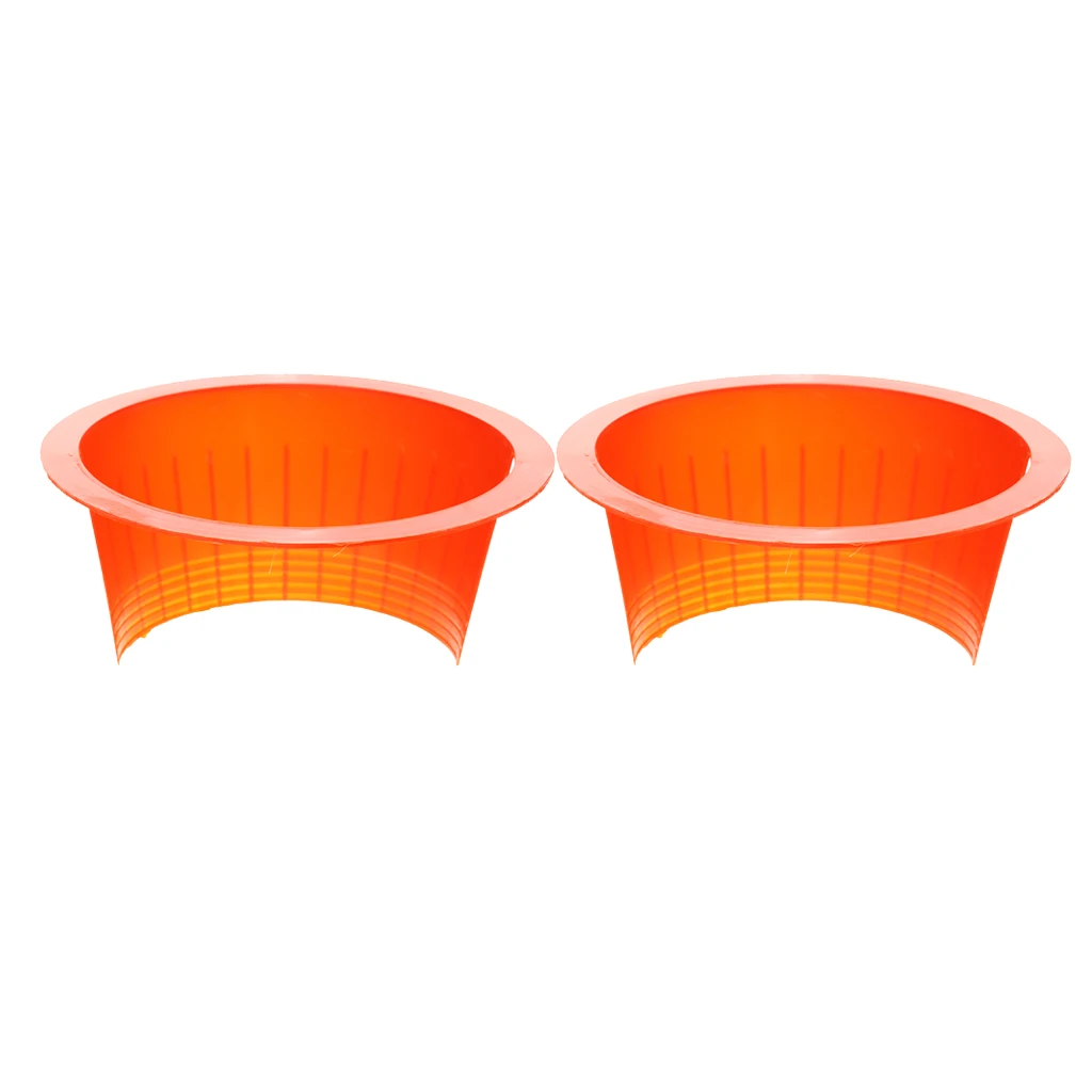 2pcs 6.5'' Car Speaker Waterproof Cover Car Horn Plastic Spacer Protective