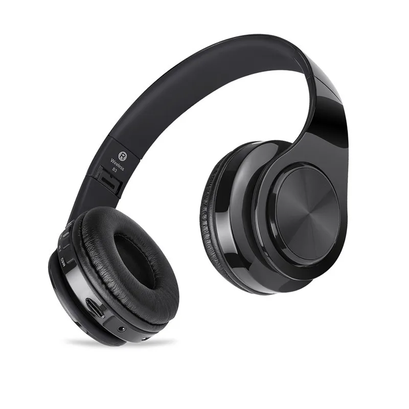 KAPCICE беспроводные наушники Bluetooth гарнитура складные регулируемые с микрофоном