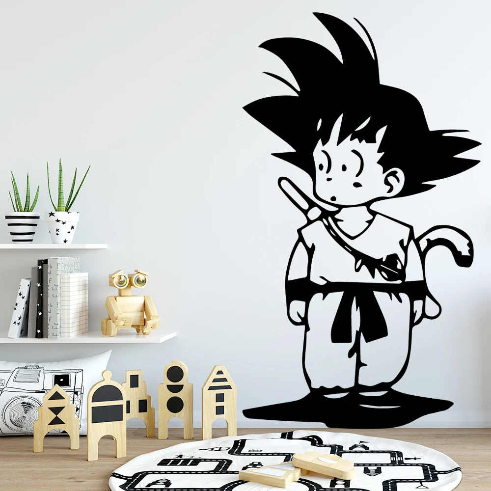 

Son Goku Dragonball Wall Sticker Home Decoration Accessories For Kids Rooms Decor Wall Art Decals Wallstickers