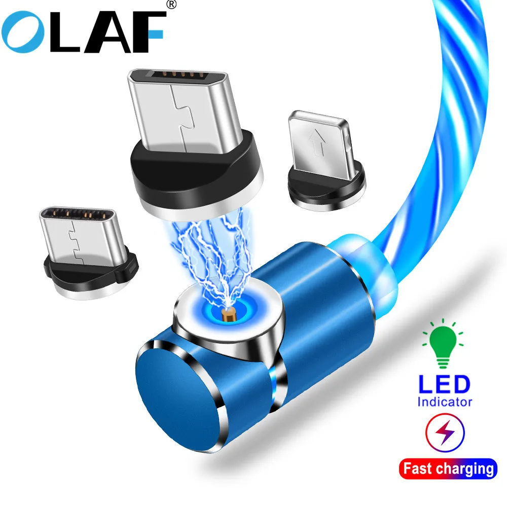 Магнитный usb кабель типа C OLAF зарядный для Samsung Huawei Xiaomi LG Andriod Micro Phone кабели зарядки