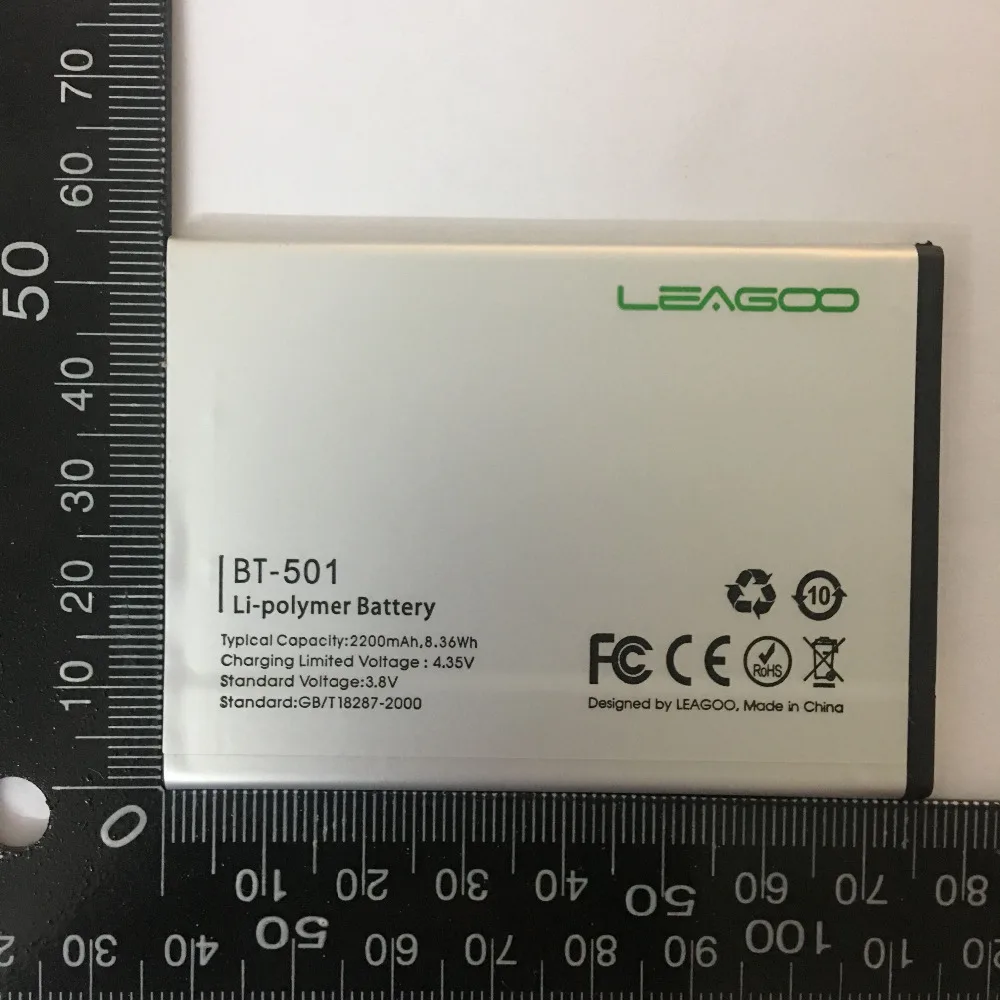 CUUSEY BT-501 для LEAGOO Alfa 5 батарея BT501 BT 501 Alfa5 2200 мАч Высокое качество замена мобильного телефона перезаряжаемый