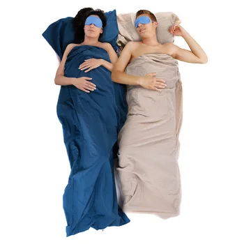 

Ultralight Portable Splicing Envelope Sleeping Bag Liner Cotton Outdoor Travel Healthy Sleeping Bags Single or Double