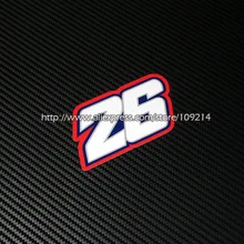 Gran oferta Dani Pedrosa 26 casco de la motocicleta pegatinas pegatina impermeable 17