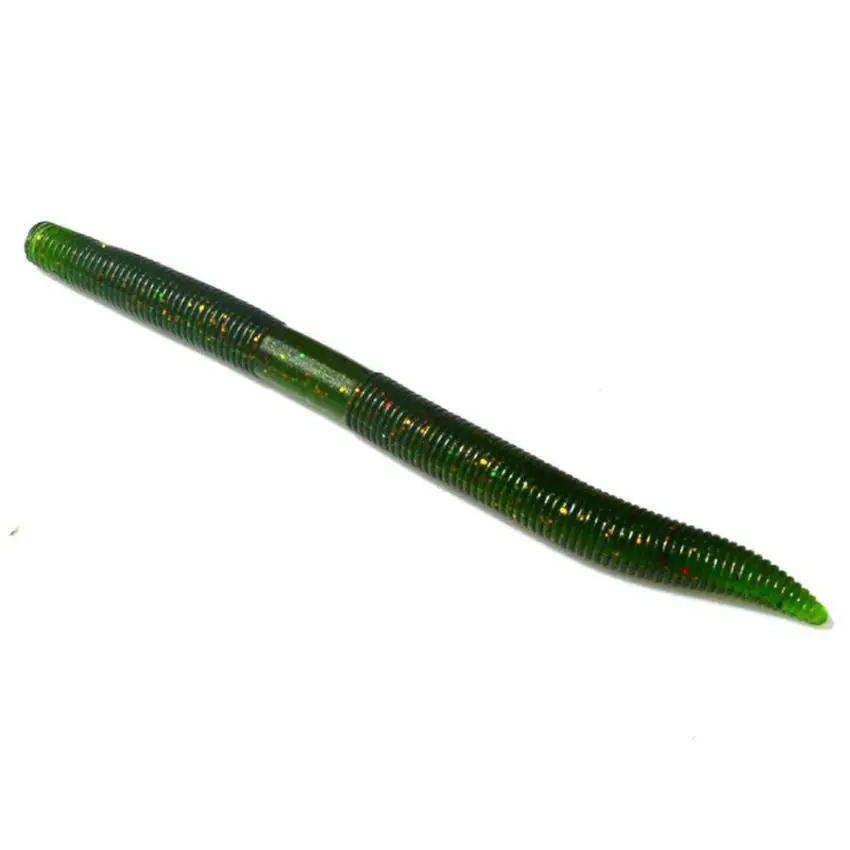 AT 1Pc green Fishing Lure 14cm Fishing Tackle silicone bait Super