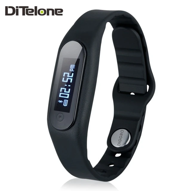 DiTelone E06 Smart Wristband OLED Touch Screen Bracelet Bangle Fitness