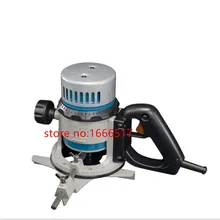 Деревянный маршрутизатор 1050 Вт 0,5 дюйма триммер для древесины Электрический резной инструмент 220 В плоский кромчатый триммер гравировальный станок для дерева высокое качество NE