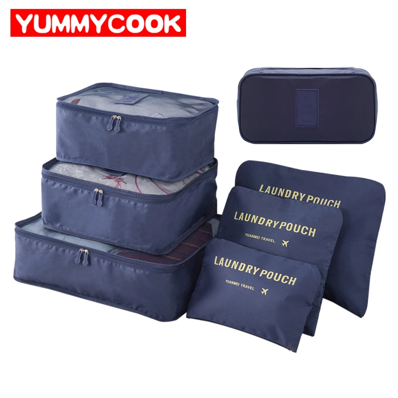 

Waterproof Travel Storage Bags Large Capacity Folding Clothes Organizer Underwear Cosmetics Tidy Packing Suitcase Accessories