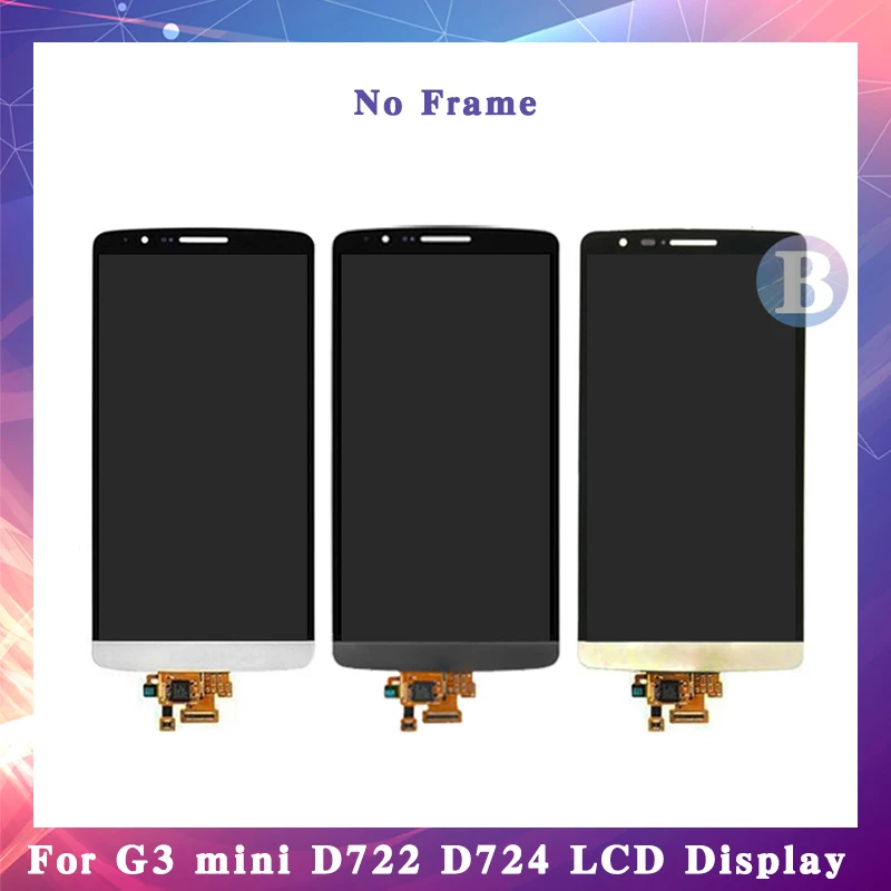 

5.0'' For LG G3 mini D722 LCD Display Screen With Touch Screen Digitizer Assembly High Quality