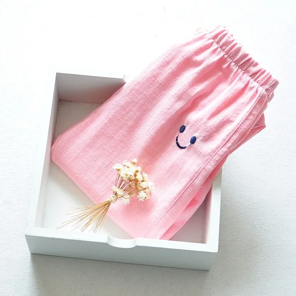 Детские штаны из хлопка для путешествий с улиткой штаны-шаровары для девочек детские штаны для мальчиков брюки для малышей с эластичной резинкой на талии, для детей возрастом от 2 до 7 лет, Новинка лета года - Цвет: Pink