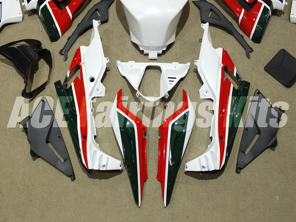 Литья под давлением ABS Полный комплект обтекателя подходит для Aprilia RS125 06 07 08 09 10 11 RS 125 2006 2007 2011 Обтекатели красного и белого цвета