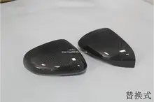 2pcs Full Replacement Carbon Fiber Car Side Mirrors Rearview Cover Trim For Toyota GT86 /Subaru BRZ 2013 2014 2015 2016 2017