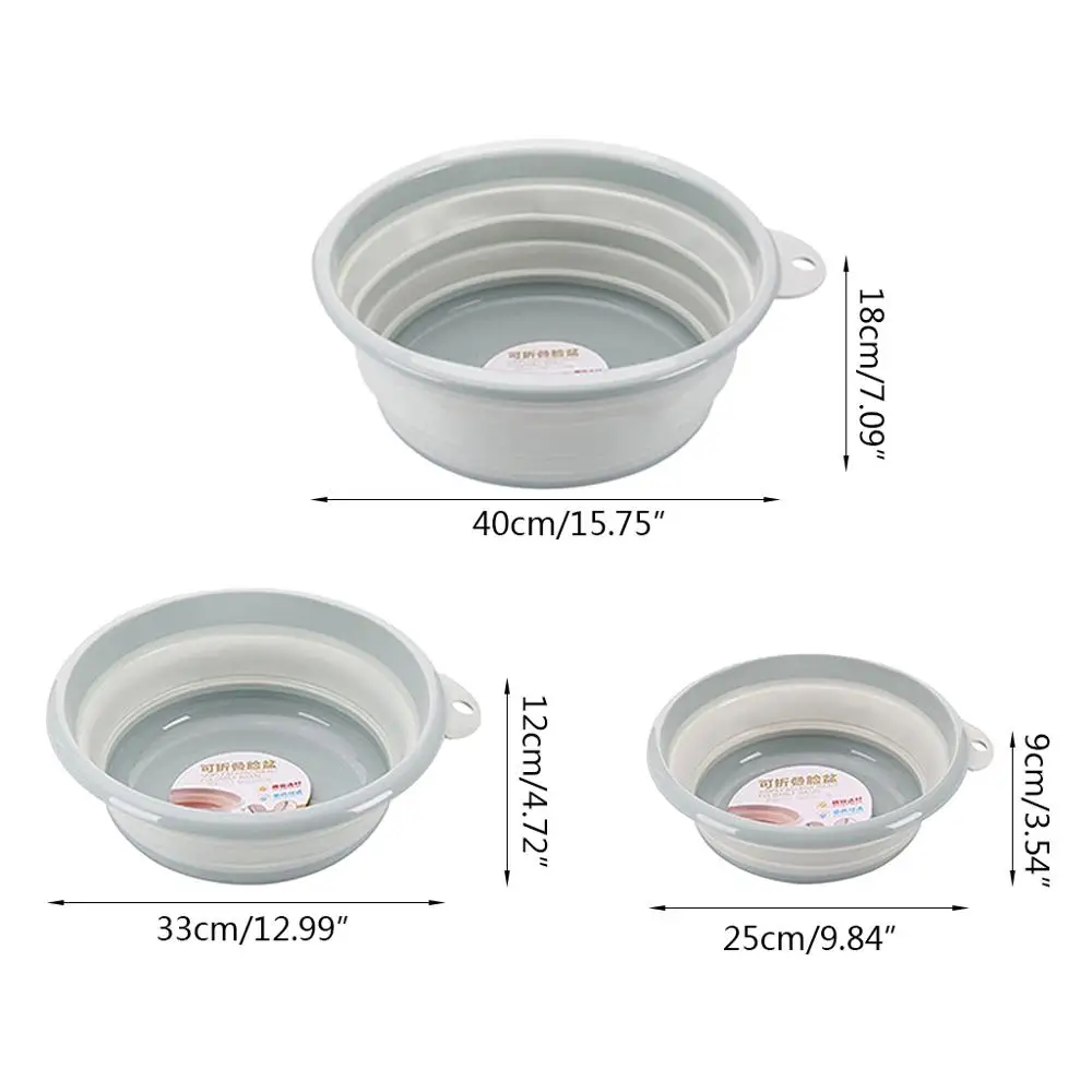 Складной портативный умывальник складной ведро для походов и рыбалки кухня с использованием умывальника пластиковый водонепроницаемый складной бассейн