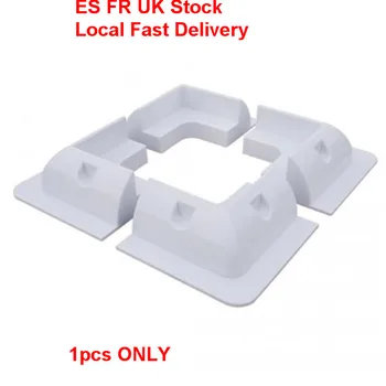 

1 set ABS Solar Bracket 4PCS 7PCS White Color Panel Mounting System for Caravan Motor Home RV free local shipping ES FR UK Stock