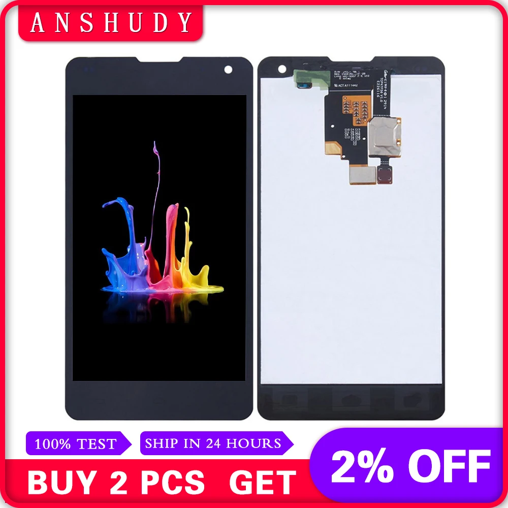 

For LG Optimus G F180 LS970 E971 E975 F180K F180S Full LCD Display Panel Module + black Touch Screen Digitizer Sensor Assembly