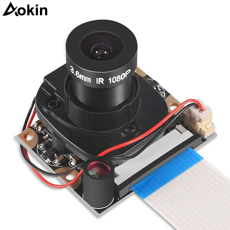 

For Raspberry Pi Camera Module with Automatic IR-Cut Night Vision Camera 5MP 1080p HD Webcam for Raspberry Pi 2 Model B