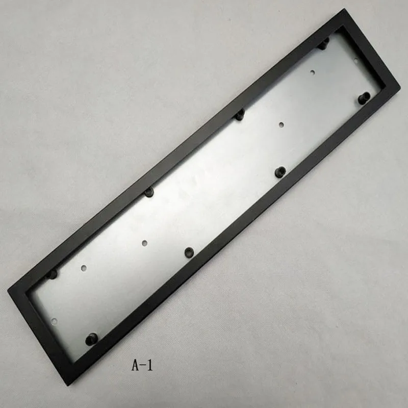 1pcs Car License Plate Frame metal frame Car License Plate Frame Number plate Holder Fit EU Vehicles Standard Car Styling (21)