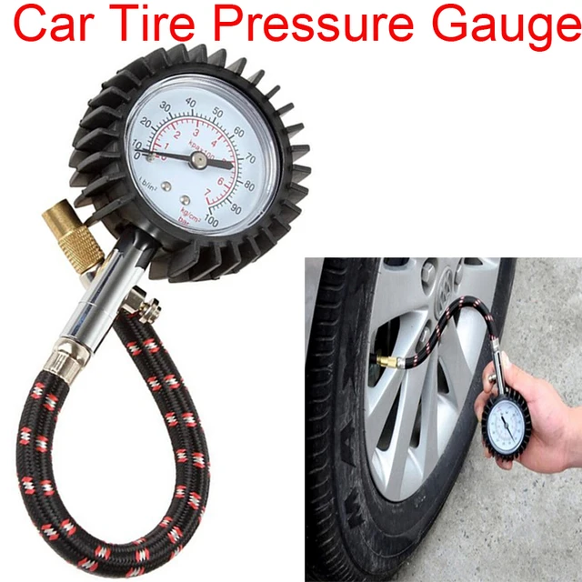 Best Offers Accurate Auto Car Tire Pressure Gauge Meter Automobile Tyre Air Pressure gauge Dial Meter Vehicle Tester 0-100 psi