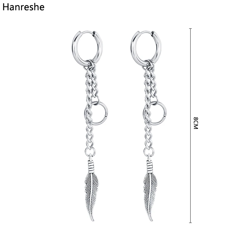 Hanreshe 2 шт. KPOP серьги-гвоздики для мальчиков альбом JIMIN Wing корейский Панк ювелирные изделия женские подарочные аксессуары из нержавеющей стали KPOP серьги