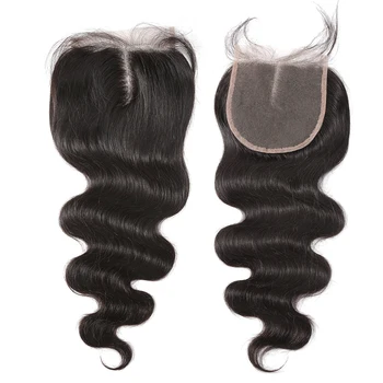 

Luvin 18 20 Inch Brazilian 5x5 6x6 7x7 Body Wave Swiss Lace Closure Human Hair Closures Ear To Ear Pre Plucked With Baby Hair