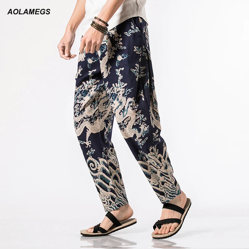 chinese dragon sweatpants