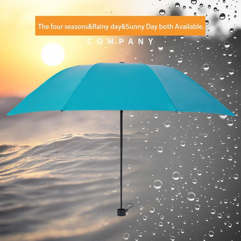 

New Arrivals Durable Women Universal UV Protection Light Sun Umbrellas Rainproof Umbrellas Outdoor Sports Camping Hiking Tools