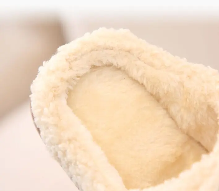 Inverno de lã Não-slip de Algodão Chinelos para Presentes Novo Macia Chinelo Interior Quarto Divertido Chinelos 2020 17 2018 novo inverno De Lã Macia Chinelo