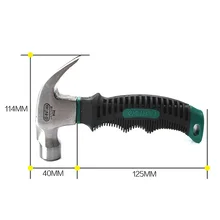 LAOA 8OZ Mini Claw Hammer for Woodworking TPR Handle Multifunction Shockproof Stainless Steel Hammer Hand Tools LAOA 8OZ Mini Claw Hammer for Woodworking TPR Handle Multifunction Shockproof Stainless Steel Hammer Hand Tools
