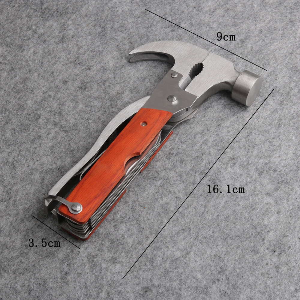 12 в 1 многофункциональный молоток с Ножи плоскогубцы Пила Файл отвертка кемпинг инструменты Suvival жизнь открытый Комбинации плоскогубцы