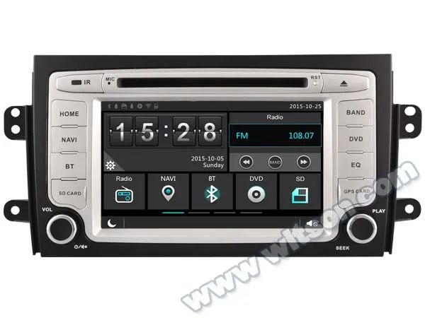 Автомобильный DVD плеер WITSON GPS для SUZUKI SX4 с пленочным экраном 1080P DSP Wi Fi 3G DVR