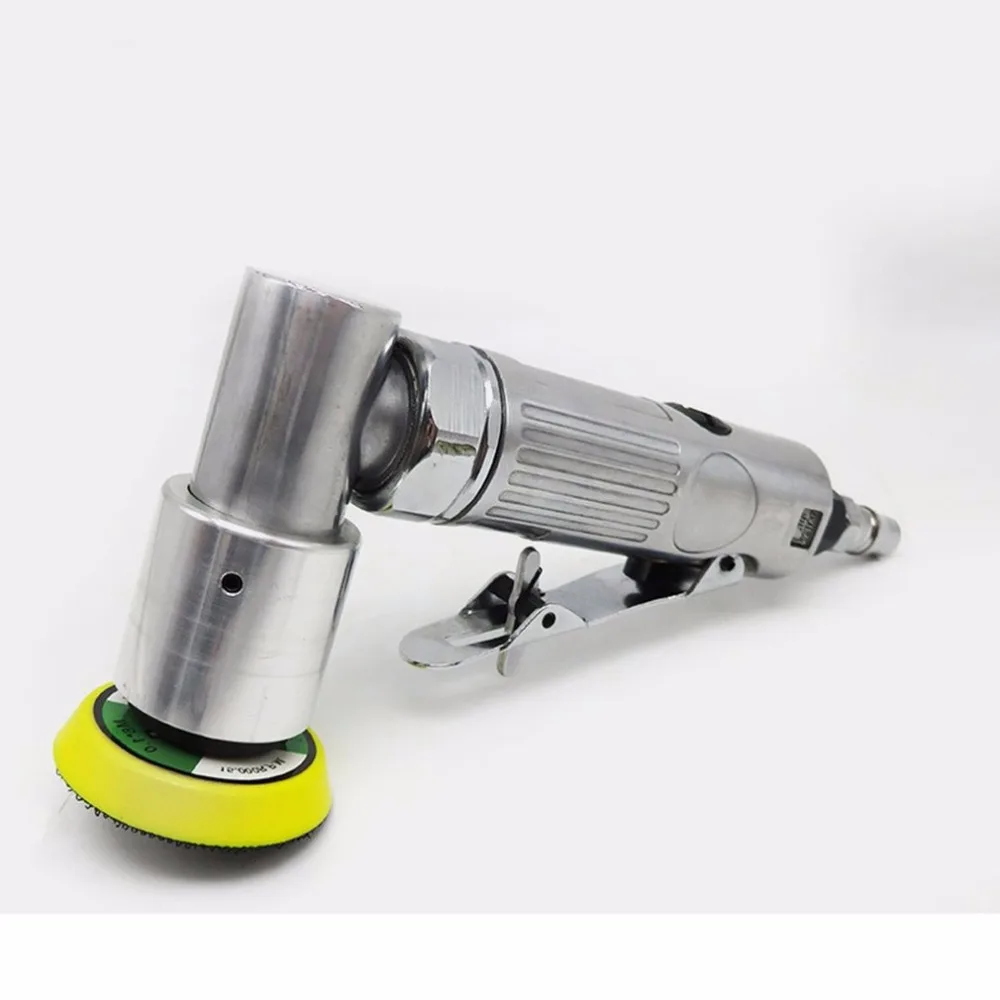

Mini Air Angle Sander 90 Degree Pneumatic Polishing Grinding Machine Sanding Pad Air Angle Polisher Power Tools