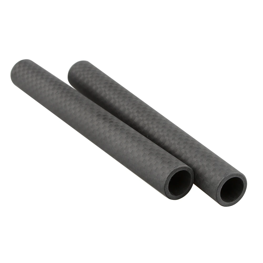 

CAMVATE 15mm Carbon Fiber Rod 5" Long Rail (2 pack )