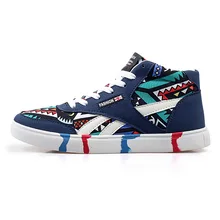 Мультфильм красочные Для мужчин спортивные Молодежные высокое качество Скейтбординг обувь Для мужчин Для женщин мужские кроссовки спортивные ботинки Обучение обуви