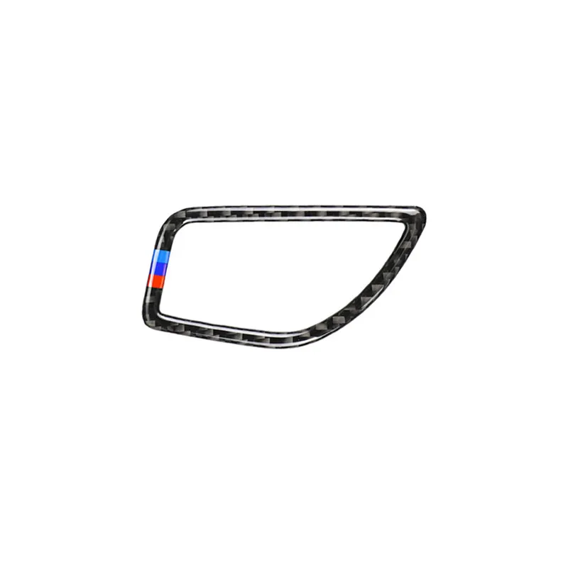 For bmw F20 F21 118i 1 series Carbon Fiber Interior air conditioning vent Outlet Trim Cover Car Styling 3D Stickers  Accessorie (5)