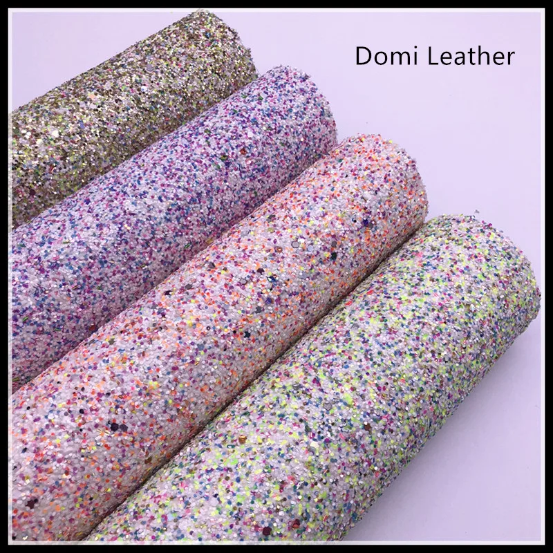 mixed colors chunky glitter fabric (1)
