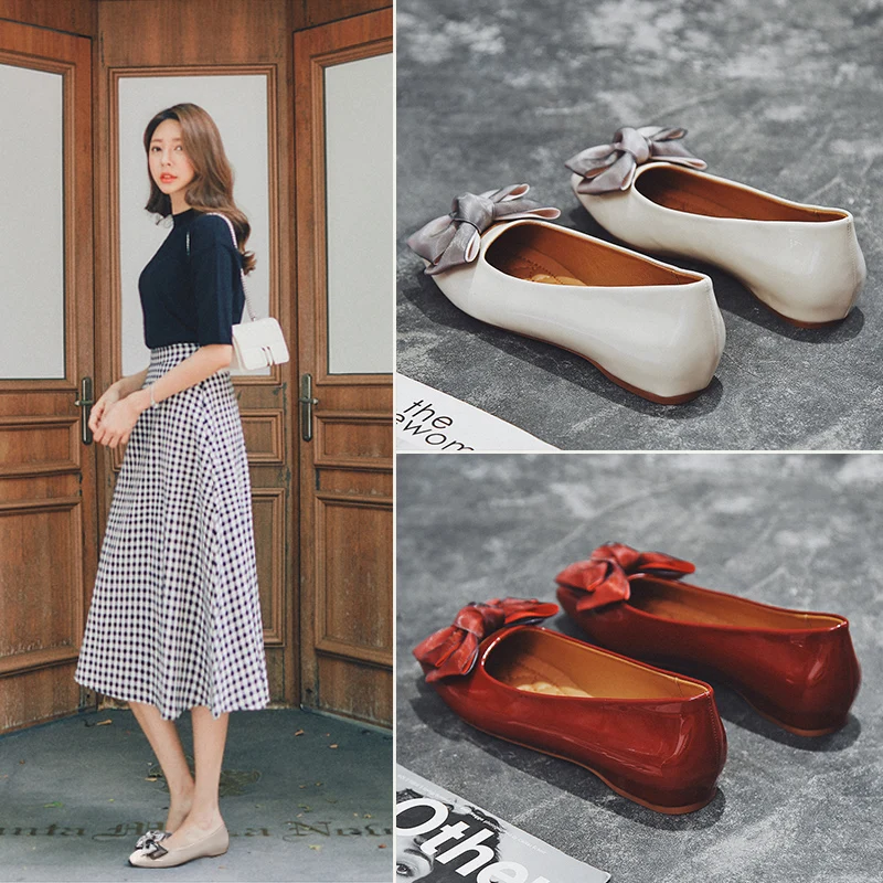 

MYCORON 2018 New Luxury Designer Brand Designer Spring Autumn Women Leather Shoes Ladies Non Slip Shoes Schoenen Vrouw