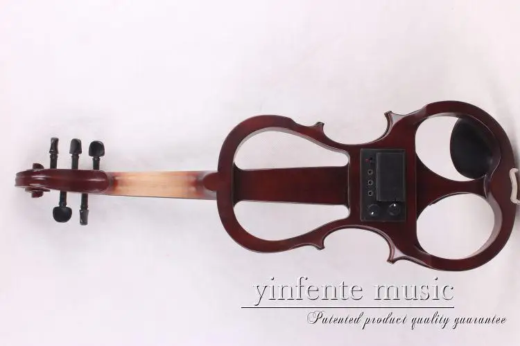 

16" brown new High quality black color 5 strings Electric viola #4 -5