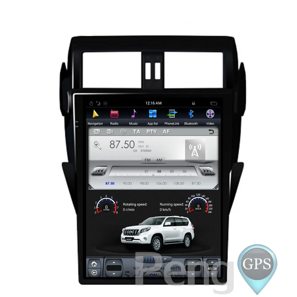 Clearance 17 Inch IPS Screen Android 7.1 Car GPS Navigation for Toyota Land Cruiser Prado 150 2014-2017 DVD Player 1080P Video FM Headunit 2 Clearance 17 Inch IPS Screen Android 7.1 Car GPS Navigation for Toyota Land Cruiser Prado 150 2014-2017 DVD Player 1080P Video FM Headunit 2