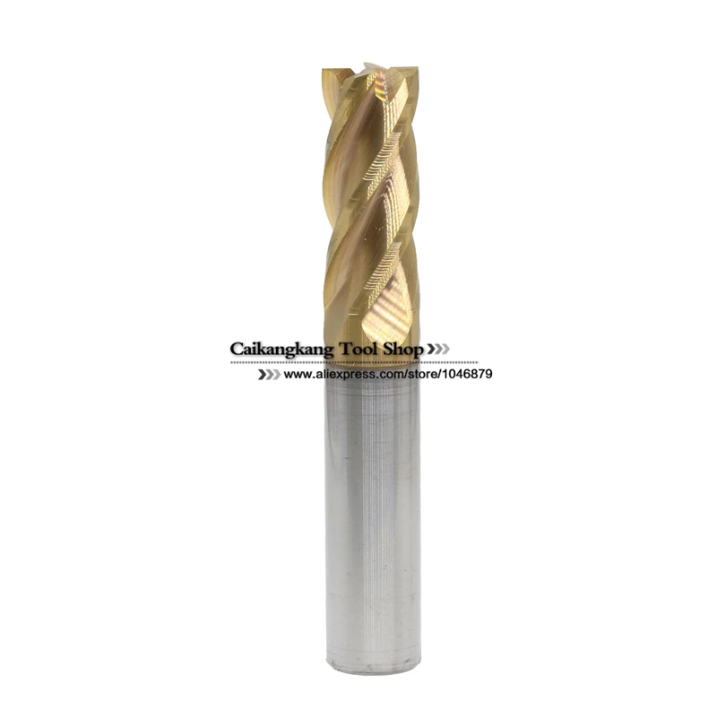 

New 4 Flute Head:12mm Tungsten steel cutter CNC milling End mills Highest cutting hardness: 60HRC 4F 12*12*31*75mm